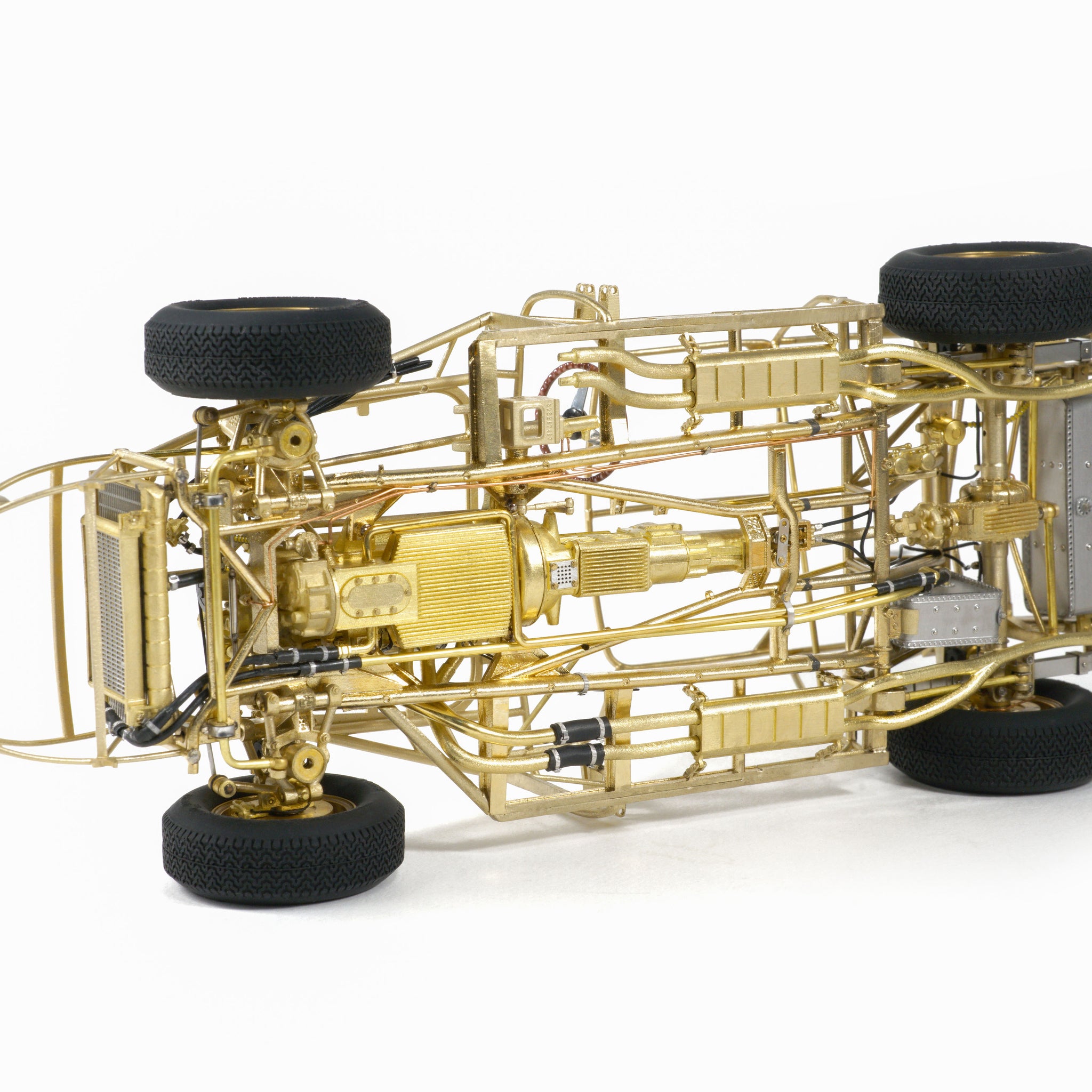 1:18 Ferrari 250 GTO Rolling Chassis (Unpainted Version)